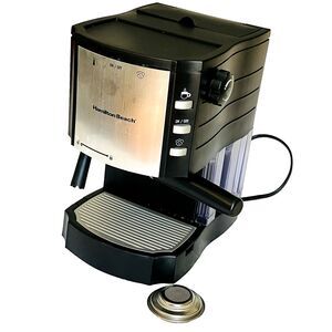 Hamilton Beach Cappucchino Plus Expresso Coffee Maker 40729 Black Cafe Quality